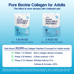 Semix Hydrolyzed Natural Grass-Fed Bovine Collagen Peptides Powder