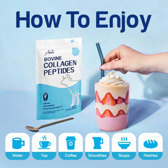 Semix Hydrolyzed Natural Grass-Fed Bovine Collagen Peptides Powder